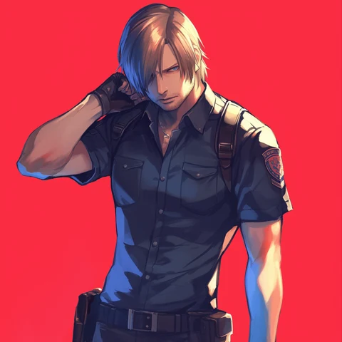 Resident Evil · Leon on Red · S370