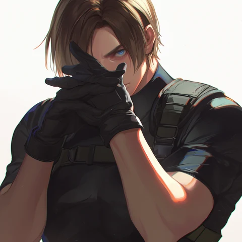Resident Evil · Leon with Black Gloves · S371