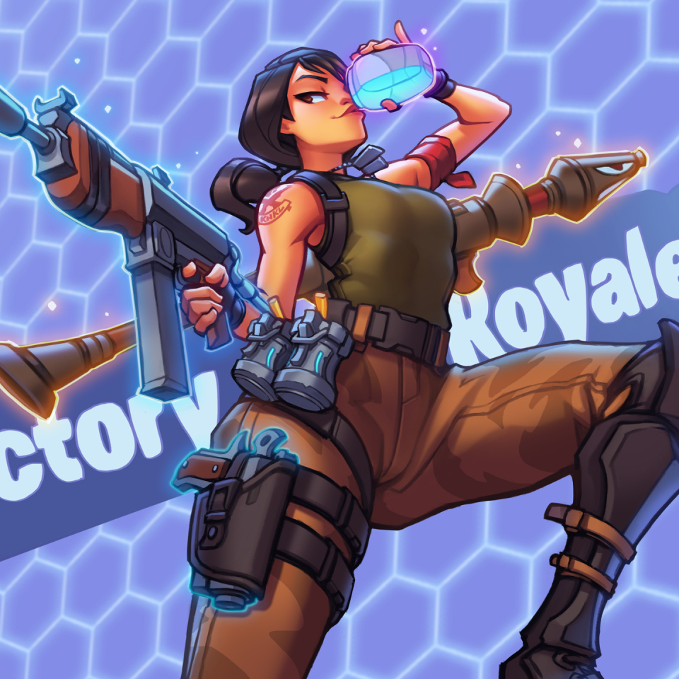 Fortnite · Victory Pose Character · S377
