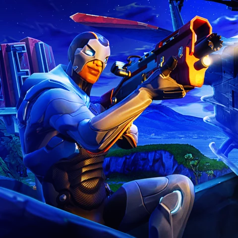Fortnite · Blue Tactical Character · S378