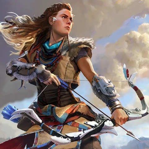 Horizon · Aloy with a Bow · S383