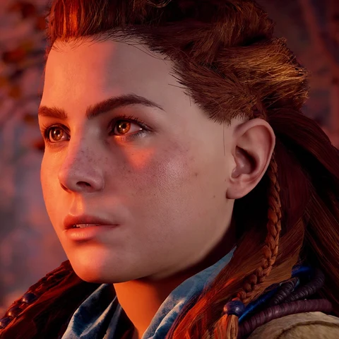 Horizon · Aloy in Sunset Light · S384