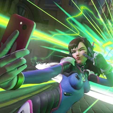 Overwatch · Character with Green Headphones · S391