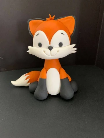 Big-Tailed Fox Plush · S423