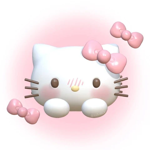 凯蒂猫立体头像 · S443