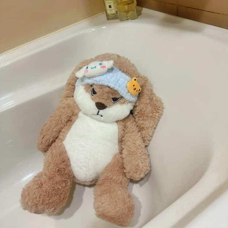 Lying Lop Bunny Plush · S445