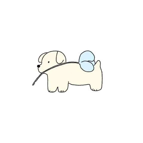 Dog with a Blue Balloon · S466