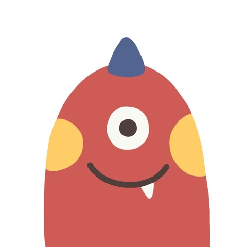 Red One-Eyed Monster · S490